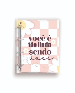 Caderno fichário argolado