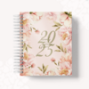 Planner floral rosê