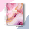 Agenda abstrato rosa