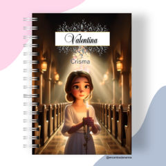 Caderno do crismando Valentina