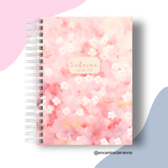 Agenda abstrato rosas