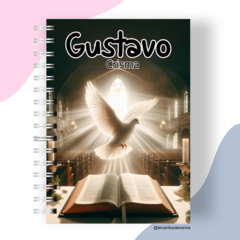 Caderno do crismando Gustavo