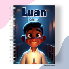 Caderno do crismando Luan