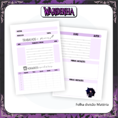 Caderno Wandinha universitário - comprar online