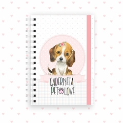 Caderneta pet dog beagle - comprar online