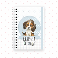 Caderneta pet dog beagle - Encantos da Nanna - Papelaria Criativa