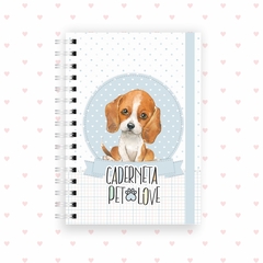 Imagem do Caderneta pet dog beagle