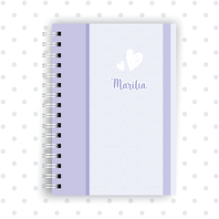 Caderno lilás