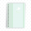 Caderno verde