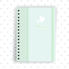 Caderno verde