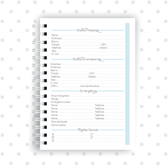 Caderno azul - comprar online