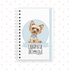 Caderneta pet dog Yorkishire - Encantos da Nanna - Papelaria Criativa