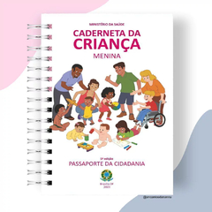 Caderneta de saúde raposinha menina - comprar online