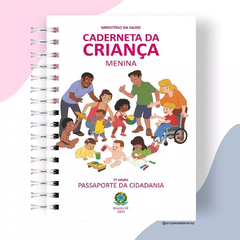 Caderneta de saúde minimalista lilás - comprar online