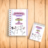 KIT CADERNO COM BLOQUINHO - CONFEITEIRA