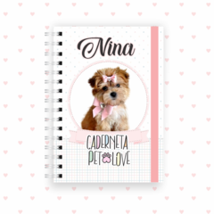 Caderneta pet dog com foto - comprar online