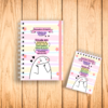 KIT CADERNO COM BLOQUINHO - EDUCADORA INFANTIL