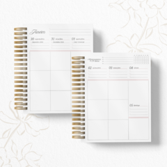 Planner floral simply - comprar online