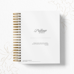 Planner floral simply