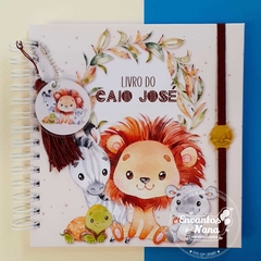 Livro do bebê safari menino - comprar online