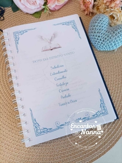 Caderno do crismando Victor - Encantos da Nanna - Papelaria Criativa