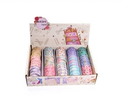 WASHI TAPE SHINY PASTEL X60