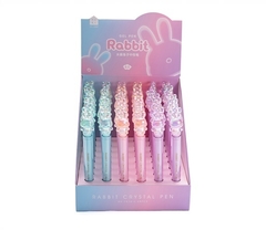 BOLIGRAFO RABBIT CRISTAL C/ESTUCHE PLASTICO X48