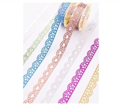 WASHI TAPE CALADA GLITTER X56 - comprar online