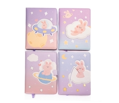 LIBRETA 13X18 DREAM ANIMALS 128H 80G CIERRE CON IMAN - comprar online