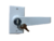 Imagem do Barra Anti Pânico para porta dupla com maçaneta externa e chaves