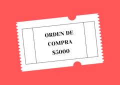 Orden de Compra $5000