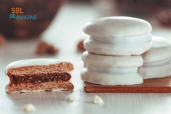 Alfajor Sol de Invierno chocolate blanco