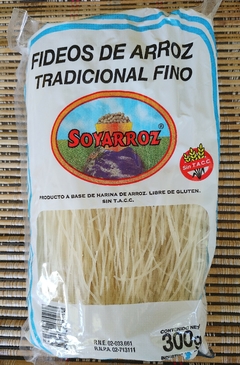 Fideos de arroz Soyarroz tradicional fino 300gr