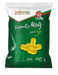 Palitos de maíz extra queso Julicroc 65g