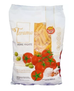 Fideos Penne Rigatte Teramo 500 gr