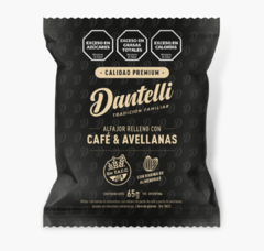 Alfajor Dantelli de avellanas y café