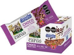 Barrita de cereales carilo choco, pasas y maní 27gr.