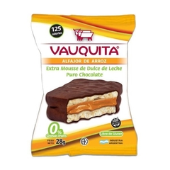 Alfajor de arroz mousse dulce de leche Vauquita