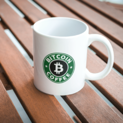 TAZA BITCOIN COFFEE