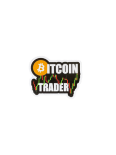 STICKER BITCOIN TRADER