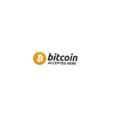 STICKER "BITCOIN ACCEPTED HERE" - comprar online