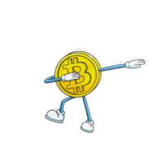 STICKER BITCOIN 2