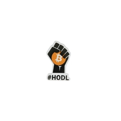 STICKER "HODL" BITCOIN - comprar online