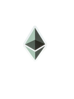 STICKER ETHEREUM LOGO