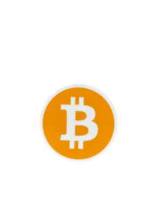 STICKER BITCOIN LOGO