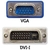 Adaptador DVI Macho (24+5) X VGA Fêmea - MPI Store | Os melhores produtos de Tecnologia e Gamer