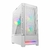 Gabinete Gamer Cougar Air Face RGB Mid Tower Lateral de Vidro Com 3 fans Branco