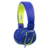 Headset Fluor HS107 Azul/Verde OEX