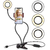 Iluminador LED Ring Light com Suporte Celular XC-RL-01