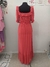 Vestido longo Monica - Vermelho - comprar online